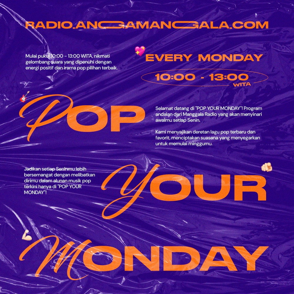Manggala Radio - POP Your Monday